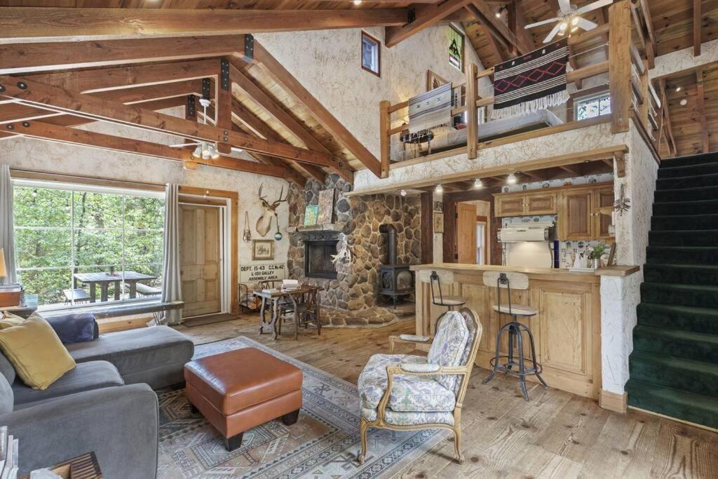 Owl Pine Cabin On Strawberry Creek 아이딜와일드 외부 사진